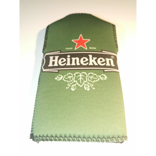 ปรอกใส่เครื่องดื่ม ปรอกใส่ขวดเบียร์ 1 ชิ้นลายฟุตบอลทีม Drink bottle 33cl cooler holder 1 pc, heineken