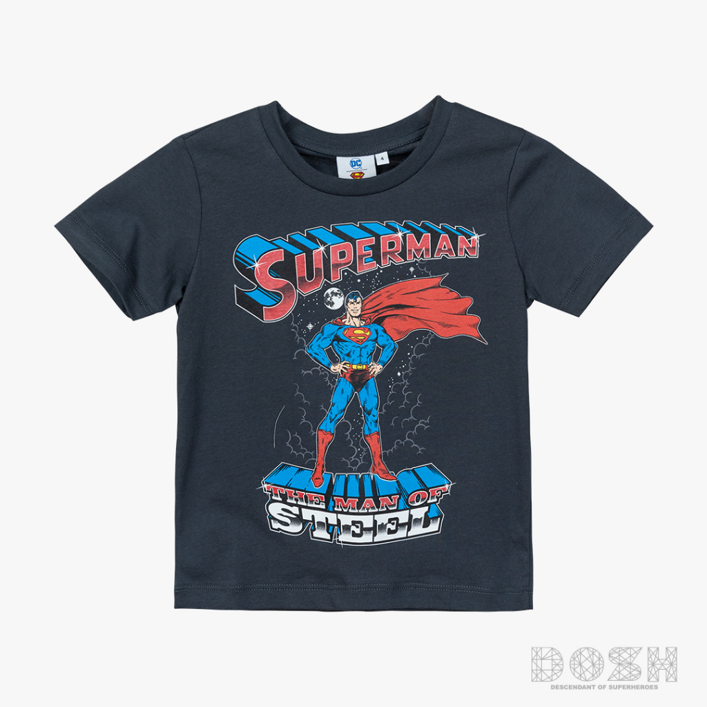 DOSH BOY'S T-SHIRTS JUSTICE LEAGUE เสื้อยืดคอกลมเด็กผู้ชาย DSBT5127-GB