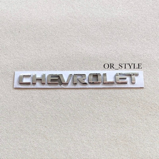 โลโก้ CHEVROLET ตัวอักษรแยก ขนาด 19x1.8cm