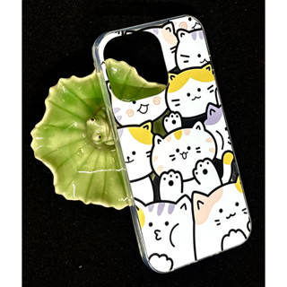 Case โทรศัพท์ I Phone (Cat Cartoon) ลาย การ์ตูนน้องแมว