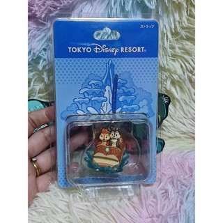 ❤️ RARE! Tokyo Disney Resort Splash Mountain Chip &amp; Dale Log Ornament Strap หายาก น่ารักมากๆคร้า ❤️