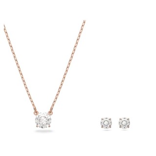 (พร้อมส่ง)*New*SWAROVSKI Attract set Round cut