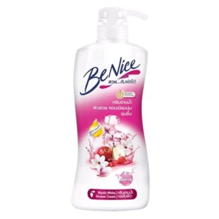 (450 ml.) Benice บีไนซ์ ครีมอาบน้ำสุขภาพผิว สูตรMystic white shower Cream firm &amp; white