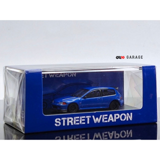 Honda Civic EG6 Blue 1:64 (STREET WEAPON)