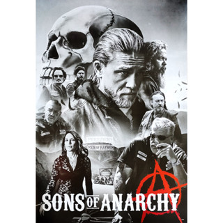 โปสเตอร์ หนัง SONS OF ANARCHY SOA 2008 POSTER 24”x35” Inch American TV Series CHARLIE HUNNAM v9