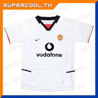 Manchester United 2002/03 Away Jersey เสื้อแมนยูเยือน2002/03 เสื้อแมนยูย้อนยุคขาว