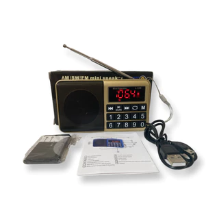 ลำโพงวิทยุฟังธรรมะ สวดมนต์ FM ลำโพง MP3/USB/SDCard/MicroSD รุ่นL238 ของแท้ 100% เสียงดี พกพาสะดวก