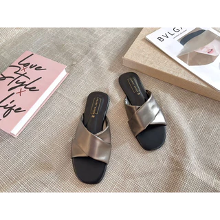 Afashion🎀รองเท้าแตะสไตล์มินิมอล สวมใส่สบายเท้ามากๆ มีมาถึง6สีเลยนะคะ ไซด์36-44 สินค้าพร้อมส่งนะคะ_