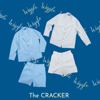 The CRACKER : The Wiggle set : ชุดสูทกึ่งแจ็คเก็บทรง Oversize