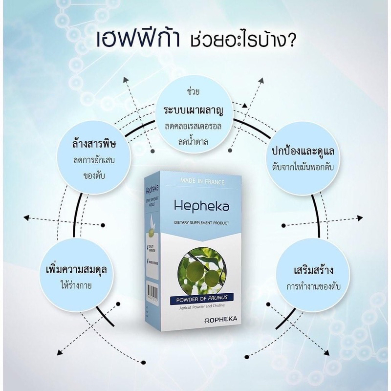 🔥Hepheka🔥 เฮฟฟิก้า อาหารเสริมดูแลตับ นำเข้าจากประเทศเบลเยี่ยม - รูปที่ 2