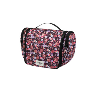 Cath Kidston Large Travel Wash Bag Sketch Ditsy Black/Pink