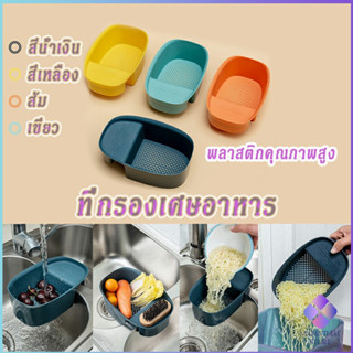 MahaThai ที่กรองเศษอาหาร แบบแขวน  ตะกร้าติดอ่างล้างจาน Filter basket