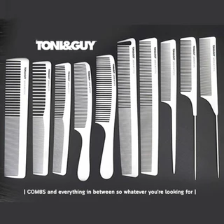 หวีซอยผม Toni&Guy หวีซอย หวีรองตัด สำหรับเสริมสวย บาร์เบอร์ สีขาว