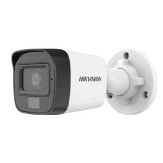 Hikvision รุ่น DS-2CE16D0T-LFS (2.8mm) กล้องวงจรปิด 2 MP Dual Light Audio Fixed Mini Bullet Camera by Vnix Group