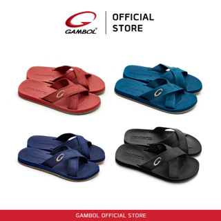 GAMBOL แกมโบล รองเท้าแตะ สวม ผู้หญิง แฟชั่น GW12093 Size 36-39