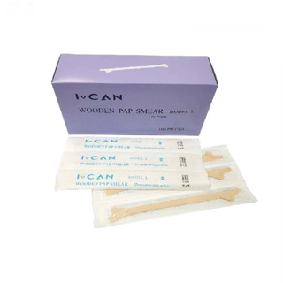 ICAN ไม้แปปสเมียร์ PAP SMEAR สำหรับสอดผ่านช่องคลอด แบบ sterile / non-sterile