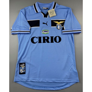 เสื้อบอล ย้อนยุค ลาซิโอ 1998 เหย้า Retro S.S. Lazio Home เรโทร คลาสสิค 1998-99