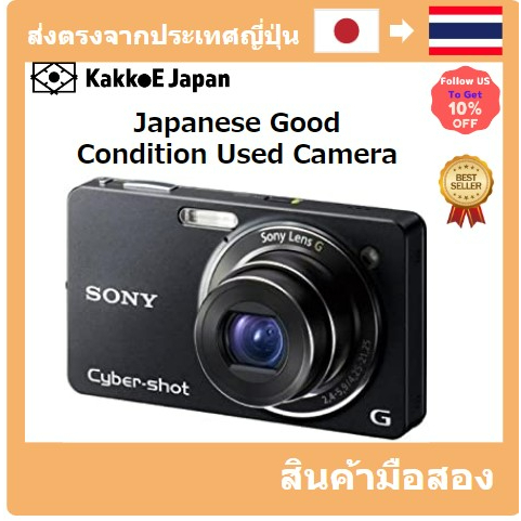 【ญี่ปุ่น กล้องมือสอง】[Japan Used Camera] Sony Sony Digital Camera CYBERSHOT WX1 (10.2 million pixels/optical X5/Digital X10/Black) DSC-WX1/B