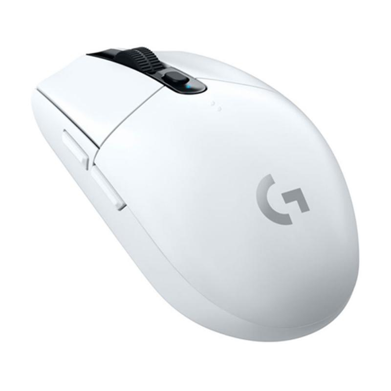 MOUSE (เมาส์) LOGITECH G304 LIGHTSPEED WIRELESS (WHITE) มือสอง