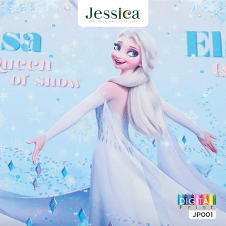 Jessica Frozen JP001 Micro Digital Print ชุดเครื่องนอน ผ้าปูที่นอน ผ้าห่มนวม เจสสิก้า พิมพ์ดิจิตอล ลิขสิทธิ์แท้ ดิสนีย์