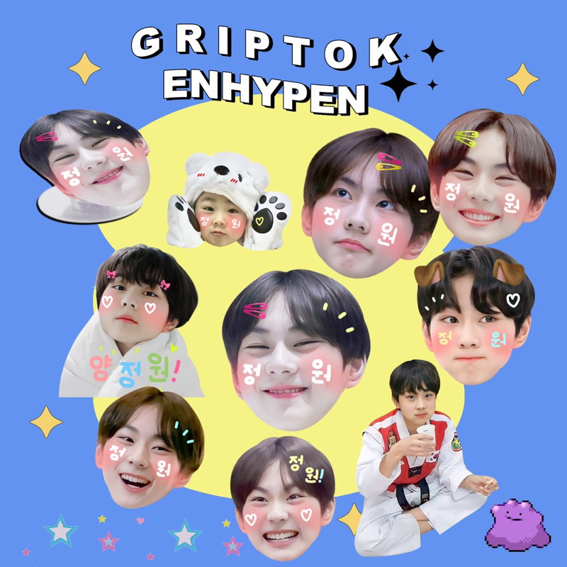 griptok jungwon (enhypen) ที่ติดมือถือกริ๊บต๊อก
