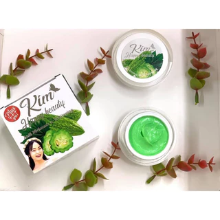 ครีมสมุนไพรมะระ Kim Happy Beauty ครีมมะระ ขนาด 20 กรัม