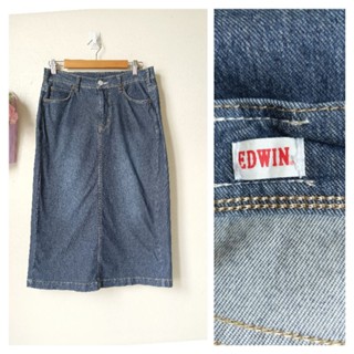 EDWIN กระโปรงยีนส์ Size M รอบเอว 30 - 32 นิ้วค่ะ