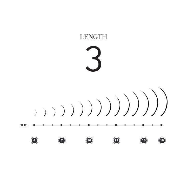 DLUX PRO SILK LASH Curl : M0.07/LW0.07 ขนตา เกรดพรีเมี่ยม นำเข้าจากเกาหลี - รูปที่ 6