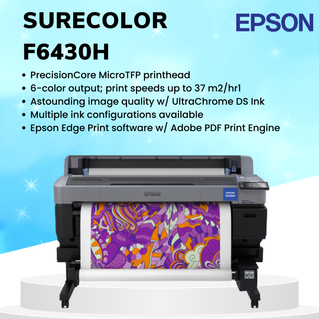 เครื่องปริ้นซับลิเมชั่น SureColor F6430H (ใบจองเครื่อง)