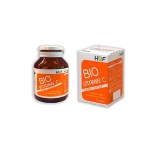 วิตามินเสริมภูมิคุ้มกัน HOF BIO-VITAMIN C 1000 MG. TAB 30S