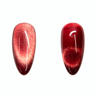 สีเจล ลูกแก้ว 9D แคทอาย Kale Plus 8ml สีทาเล็บเจล สีลูกแก้ว Smoothie Cat Eye ต้องอบ