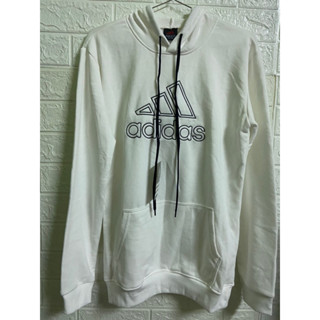 Adidas Hoodie Navy White M