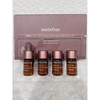 Innisfree Black Tea Youth Enhancing Ampoule 3mlx4ชิ้น