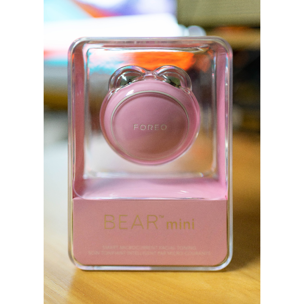 FOREO BEAR mini Pearl Pink (ยังไม่แกะซีล แท้ 100% จาก Foreo_official ขายเพราะสั่งซ้ำซ้อนครับ ซื้อมาวันที่ 5/2/66)