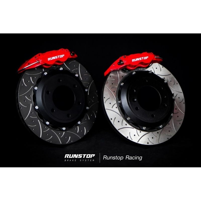 runstop caliper R3 ปั้มเบรค ผ้าเบรค ตรงรุ่น สำหรับรถที่มีจานขนาด 280-350mm. Toyota Isuzu Misubishi ใ
