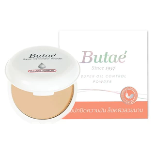 *(รุ่นกล่องขาว) แป้งบูเต้ Butae Super Oil Control Powder 13g