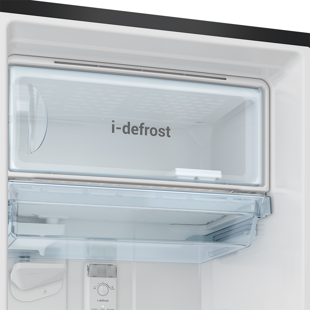 HITACHI ตู้เย็น 1ประตู รุ่น HR1S5142 5.0คิว141.6ลิตร สีเงิน/น้ำเงิน/แดง ระบบละลายน้ำแข็งอัตโนมัติ