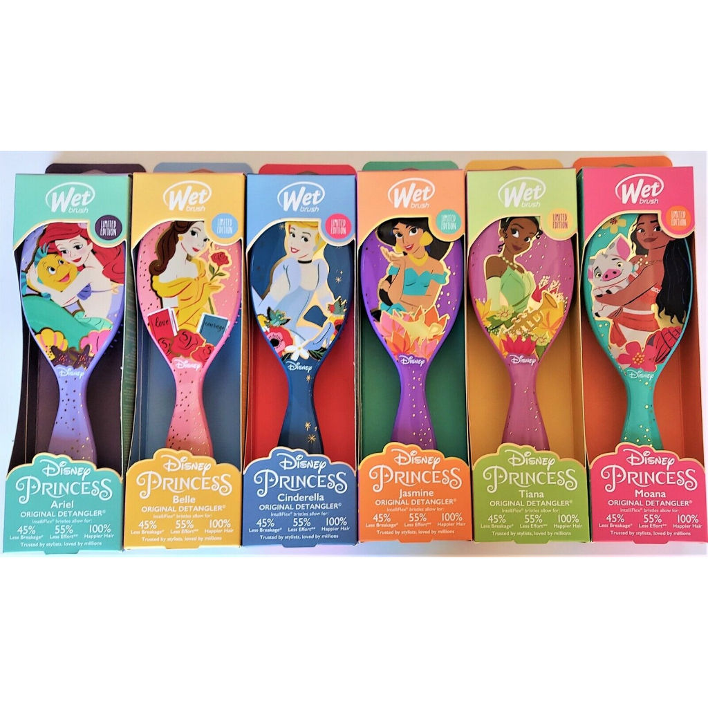 WET BRUSH แปรงหวีผมทรงรี รุ่น ดิสนีย์