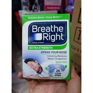 Breathe Right Kids แผ่นแปะจมูก ลดอาการนอนกรน นอนหายใจติดขัด หายใจไม่สะดวก