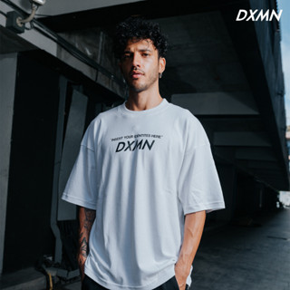 DXMN Clothing "HAVE A DXMN DAY V.2" Oversized Tee (White)