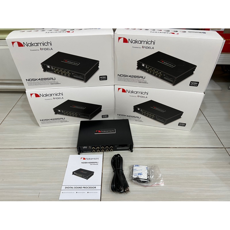5995บาท DSP 2in 8Out EQ31BAND Bluetooth USB Appcontrol Pccontrol Amp 70x4Ch NDSK4285AUสำหรับปรับจูนเ