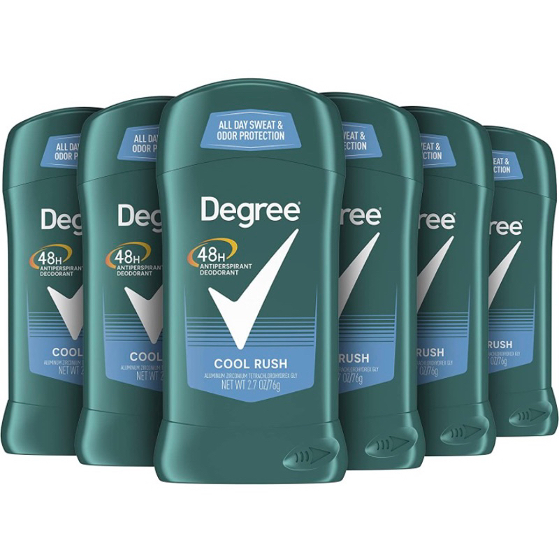 exp 2026 โรลออน Degree Men Antiperspirant Deodorant 48-Hour Cool Rush Mens Deodorant Stick