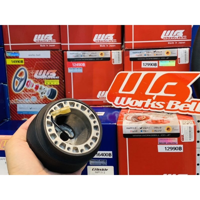 คอพวงมาลัย คอบาง Worksbell Made in JAPAN แท้ มือสอง ญี่ปุ่น ตรงรุ่น HONDA CIVIC 3DR 4DR EG ACCORD 94