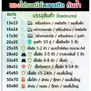 พร้อมส่ง ส่งด่วน🌈 ซองไปรษณีย์ ถุงไปรษณีย์ พลาสติก ถุงพลาสติก สีขาว กันน้ำ 13x23 16x24 13*23 16*24 cm ซองพัสดุ