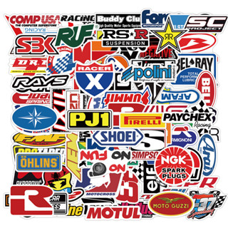 💥พร้อมส่ง💥ป้ายร้าน ญี่ปุ่น คำขวัญ โฆษณา การ์ตูน JDM DIY 100แผ่น anime LOGO sticker ดัดแปลง NGK racing car JAPAN