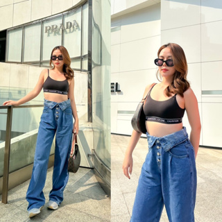 MASS Plus Collection : Bottom - Blizzard Jeans👋ปัดซ้ายที่รูปเพื่อดูขนาดสินค้า