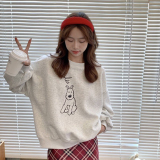 Doggos easy relax sweater ใส่โค้ด SAYASEP1 ลด 100.-  ขั้นต่ำ 500.-