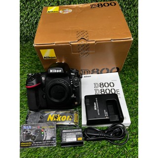 บอดี้ NIKON D800 หมดประกันร้าน เมนูไทย ชัตเตอร์ 8,xxx