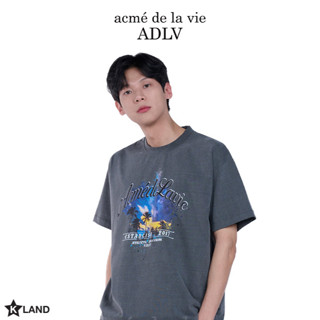 [LISA PICKED] acme de la vie [ADLV X LISA] TROPICAL SCRIPT LOGO SHORT SLEEVE T-SHIRT (ADL23TS0011U)