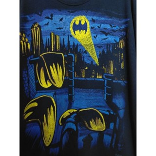 เสื้อยืด มือสอง ลายการ์ตูน DC ลาย Batman อก 48 ยาว 29
